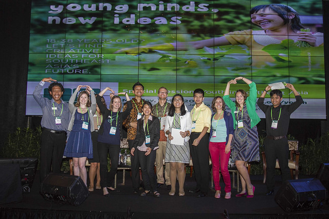 The youth session's team at ForestsAsia