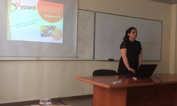 YPARD Armenia presentor