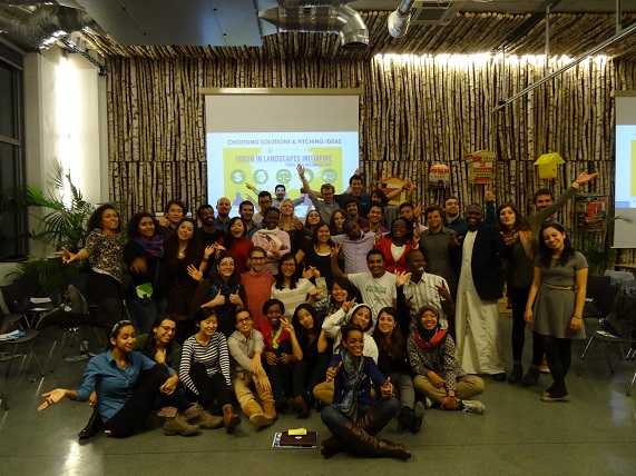 50 youth innovators at the youth in landscapes initiative 2015