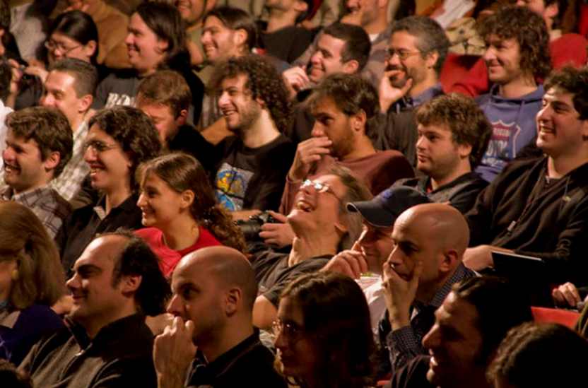 How to give a once-in-a-lifetime speech - Photo by by Damián Buonamico, Wikimania2009