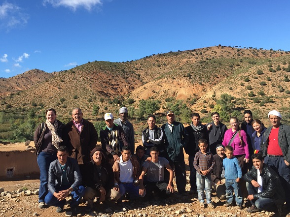 Mohamed Ouled Cherif during the YPARD/ICARDA/HAFL research on youth