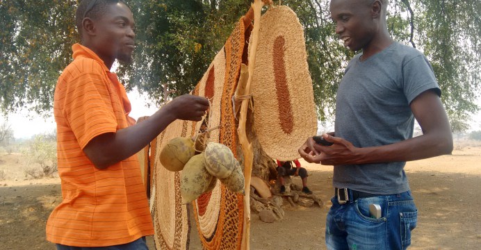 Joseph Mutisi expresses a point of view during an interview 