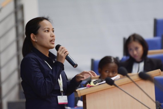 Karen Tuason, #GLFCOP19 Youth speaker