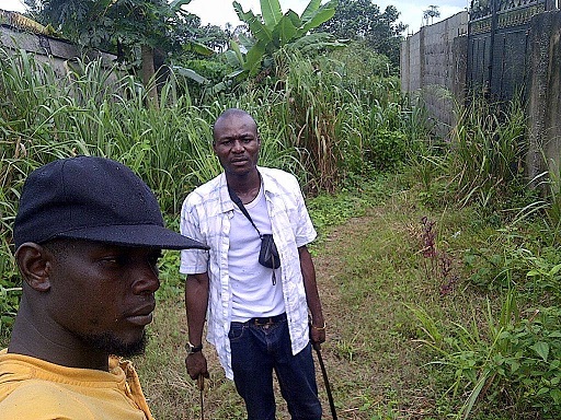 Okoro in the farm