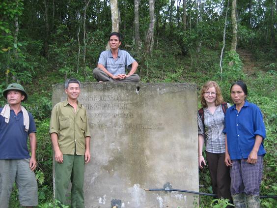 Rahel and her team in Vietnam