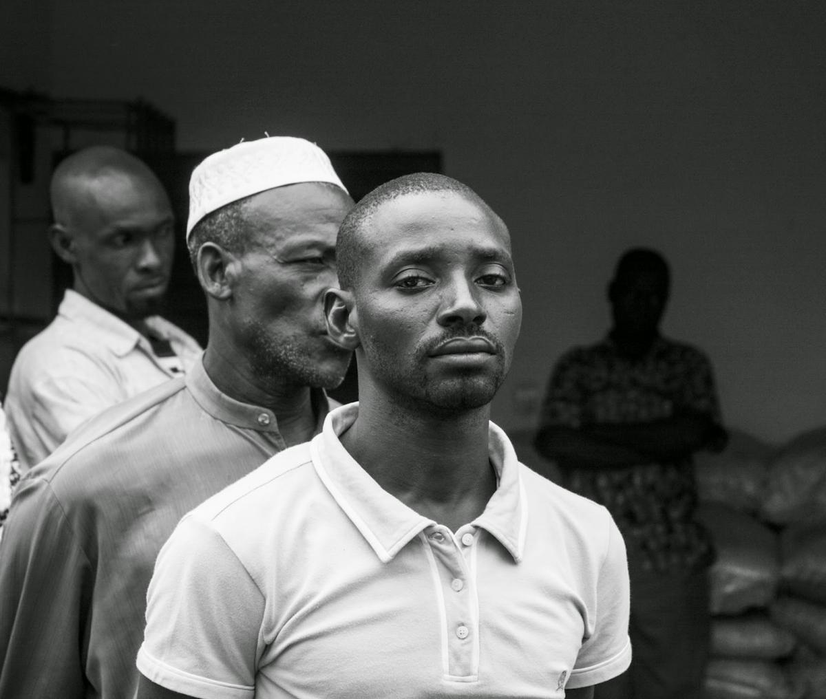 An ex-combatant waiting to receive inputs for production in Korhogo, Côte dIvoire.  © IFAD/Mariajose Silva Vargas