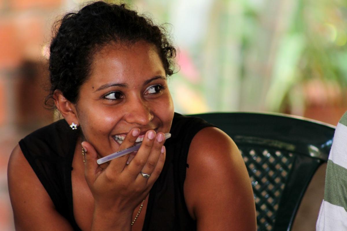 WE NEED TO UNDERSTAND THE LOCAL NEEDS, KNOWLEDGE AND HOPES FOR THE NEXT GENERATION OF FARMERS. PHOTO: GIAN BETANCOURT (CIAT)