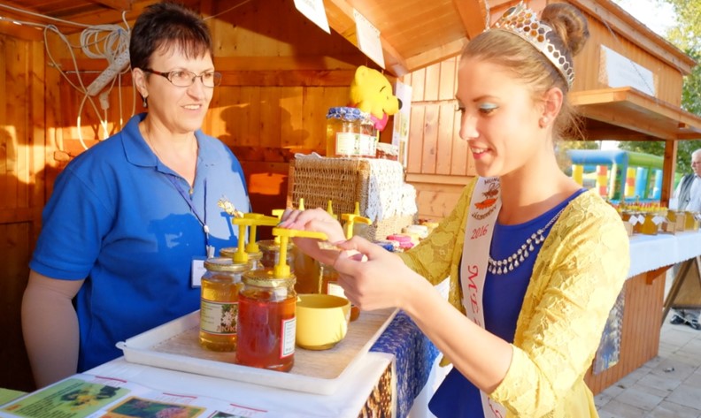 Honey tasting in Baja, Hungary