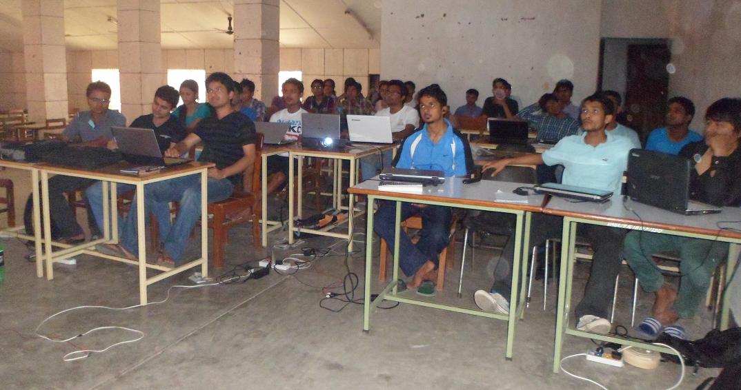 Students in Nepal at the YPARD CB event