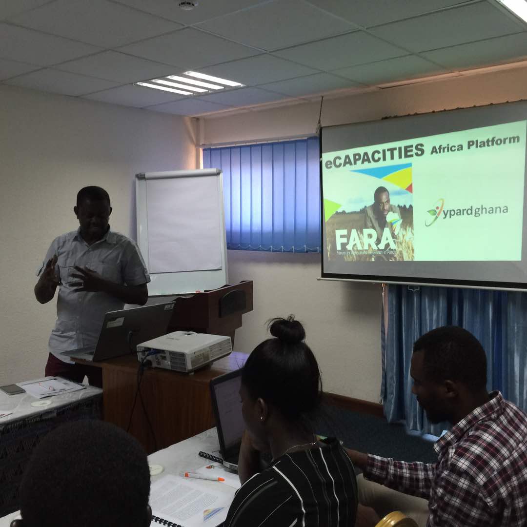 FARA-YPARD Ghana; E-Capacities